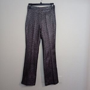 giamba by giambattista valli multicolored shimmer straight leg pants